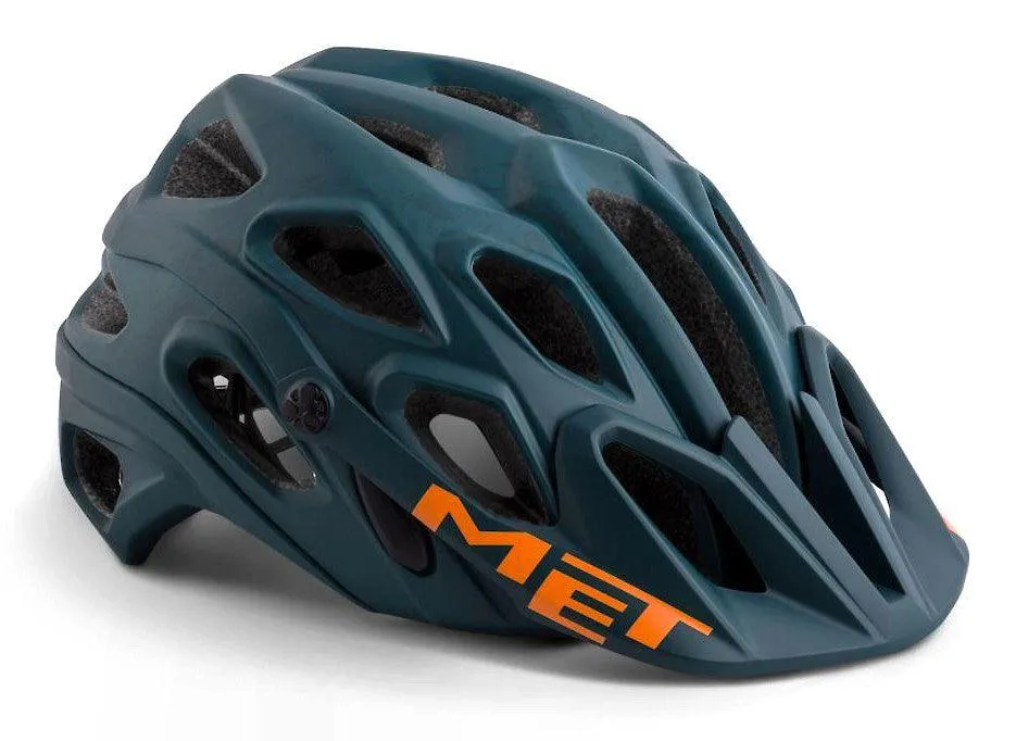 MET Lupo MTB Cycling Helmet (Avio Texture Orange/Matt)