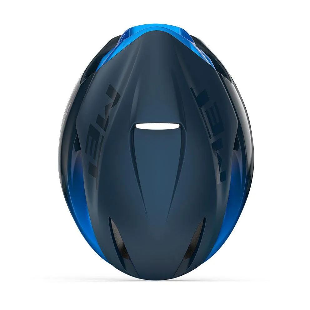MET Manta MIPS Aero Road Cycling Helmet (Blue Metallic/Matt Glossy)