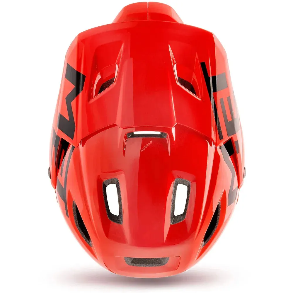 MET Parachute MCR MTB Cycling Helmet (Red)