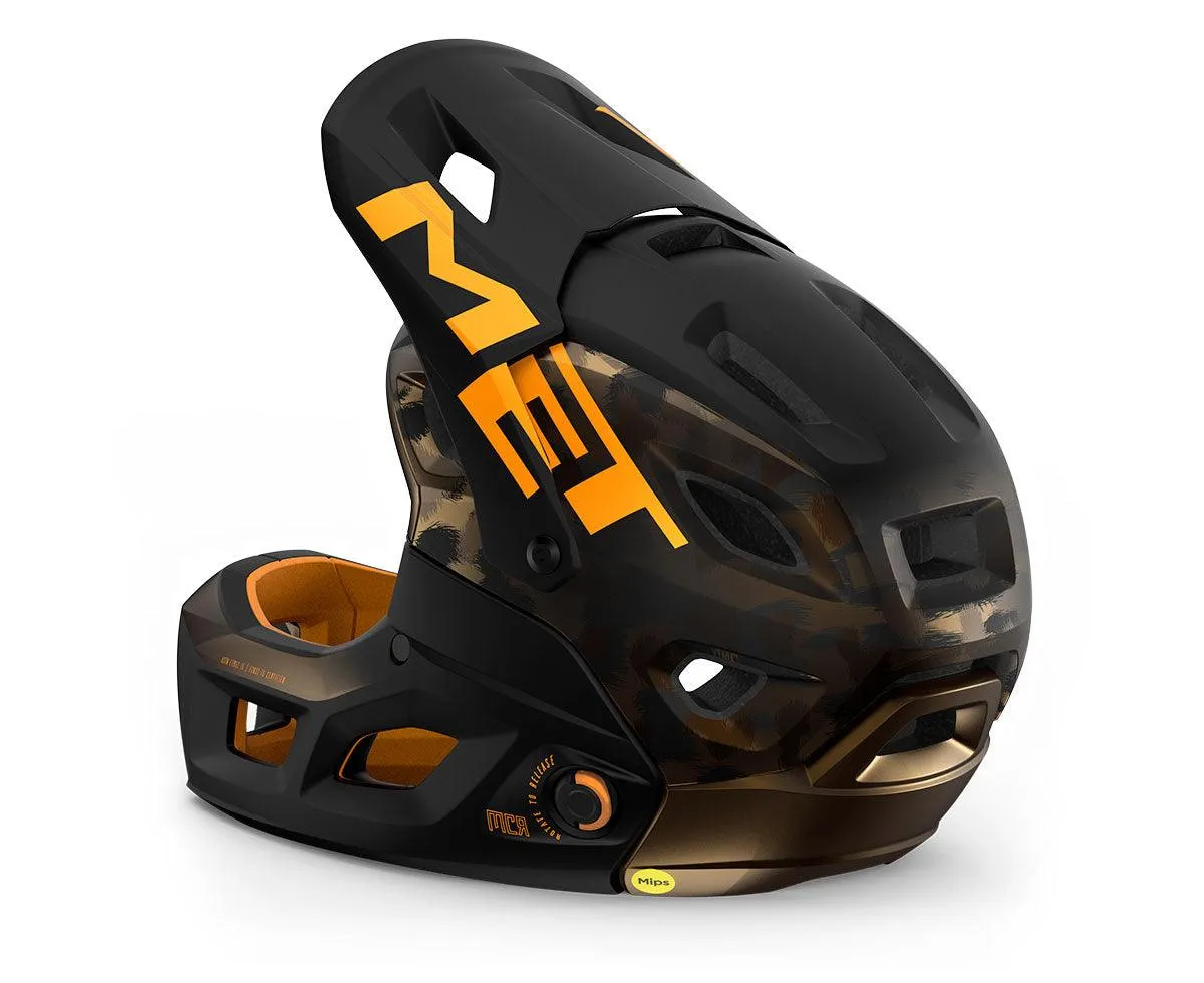 MET Parachute MCR MTB MIPS Cycling Helmet (Bronze Orange Matt)
