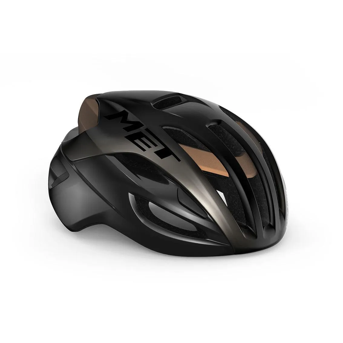 MET Rivale MIPS Road Cycling Helmet (Titanium Metallic/Glossy)