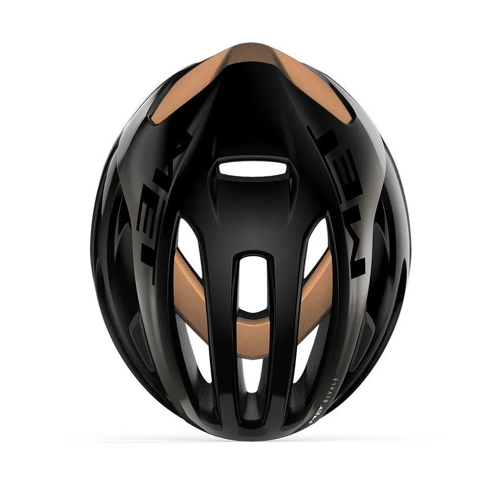 MET Rivale MIPS Road Cycling Helmet (Titanium Metallic/Glossy)