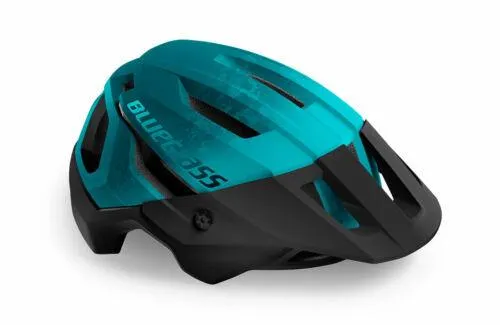 MET Rogue CE MTB Cycling Helmet (Petrol Blue/Matt)