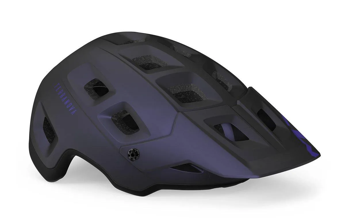 MET Terranova MTB Cycling Helmet (Deep Purple Matt)