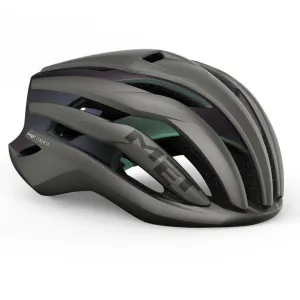 MET Trenta MIPS Road Cycling Helmet (Gray Iridescent)