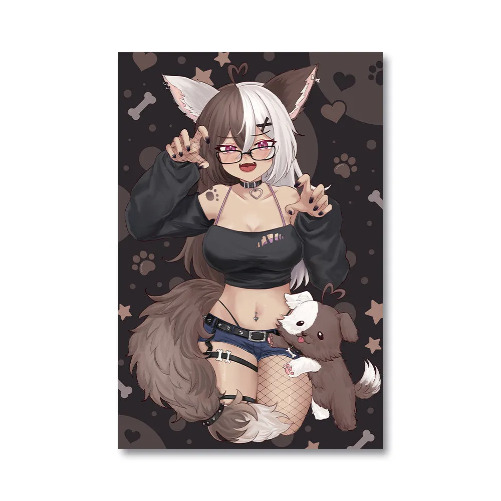 Misapup Playful Pup Poster