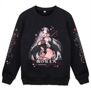 MistressLenore Mistress of the Night Crewneck