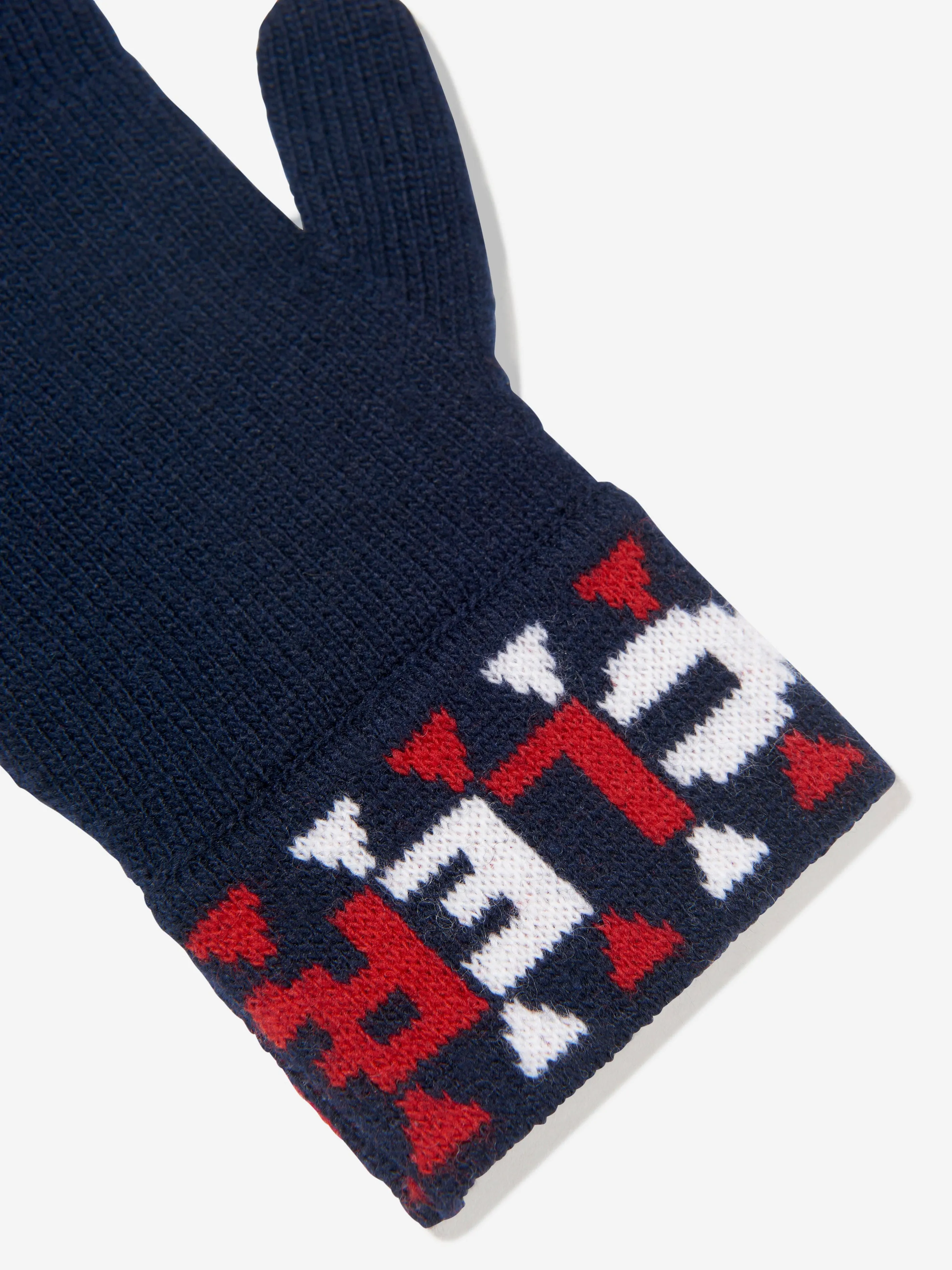 Moncler Enfant Boys Wool Knitted Gloves
