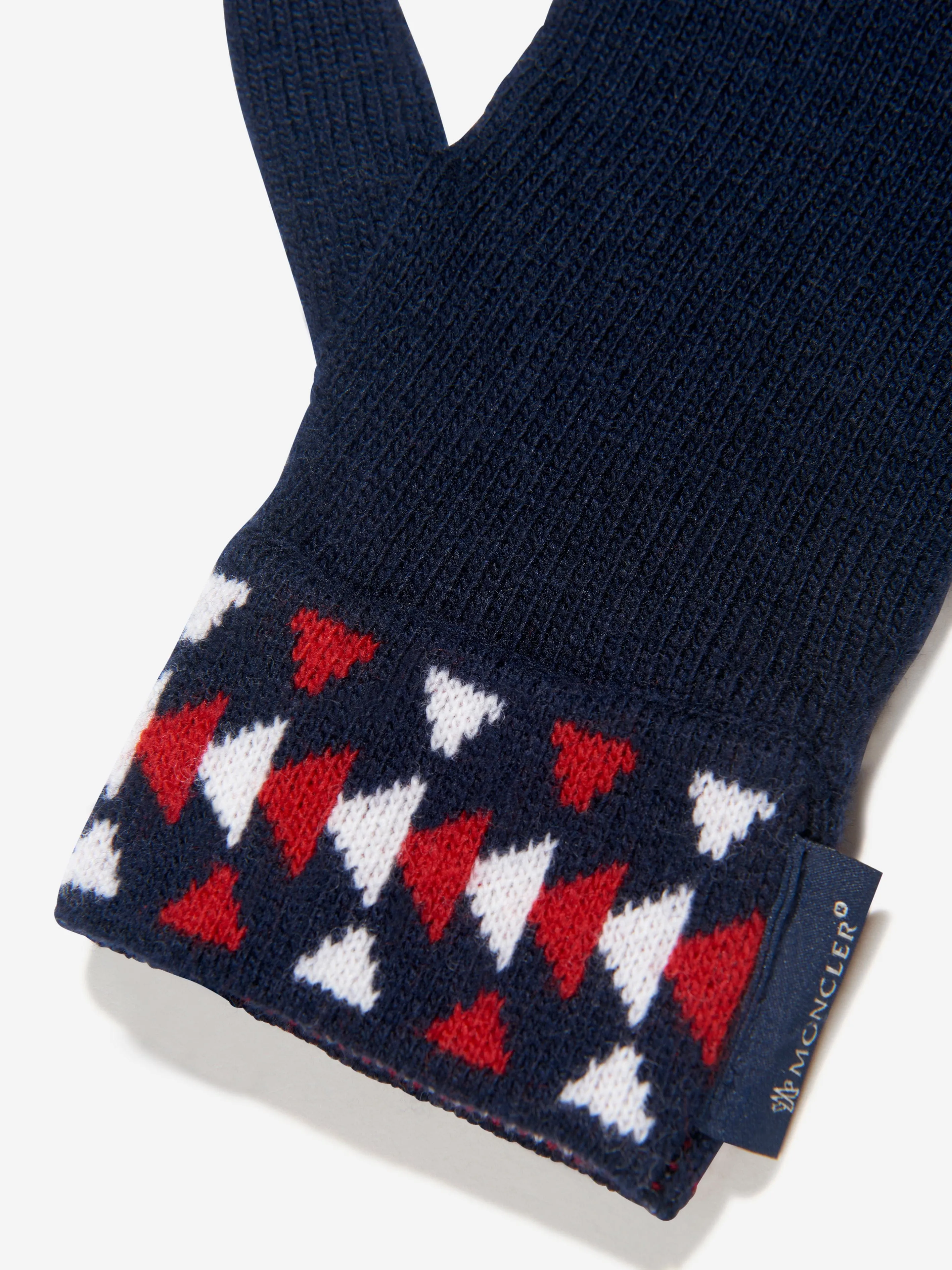 Moncler Enfant Boys Wool Knitted Gloves
