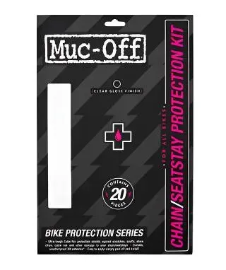Muc Off Chainstay/Seatstay Protection Kit (Clear Gloss)