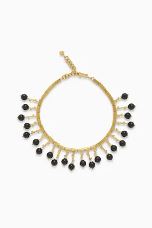 Nayeli Geo Necklace - Black Onyx Ulla Johnson