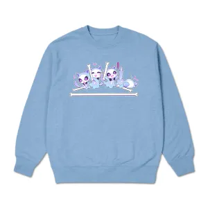 Nekrolina Full Of Broners Crewneck(Blue)