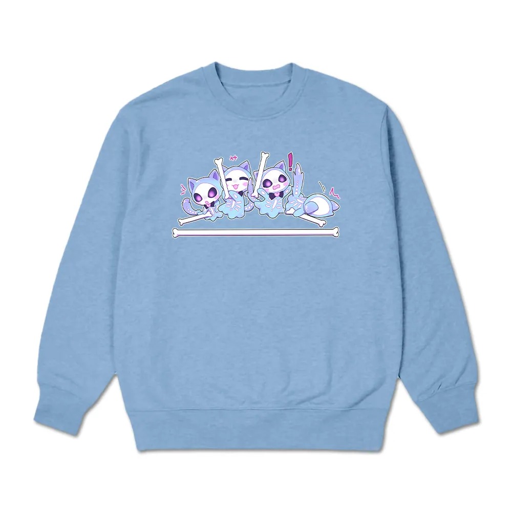 Nekrolina Full Of Broners Crewneck(Blue)