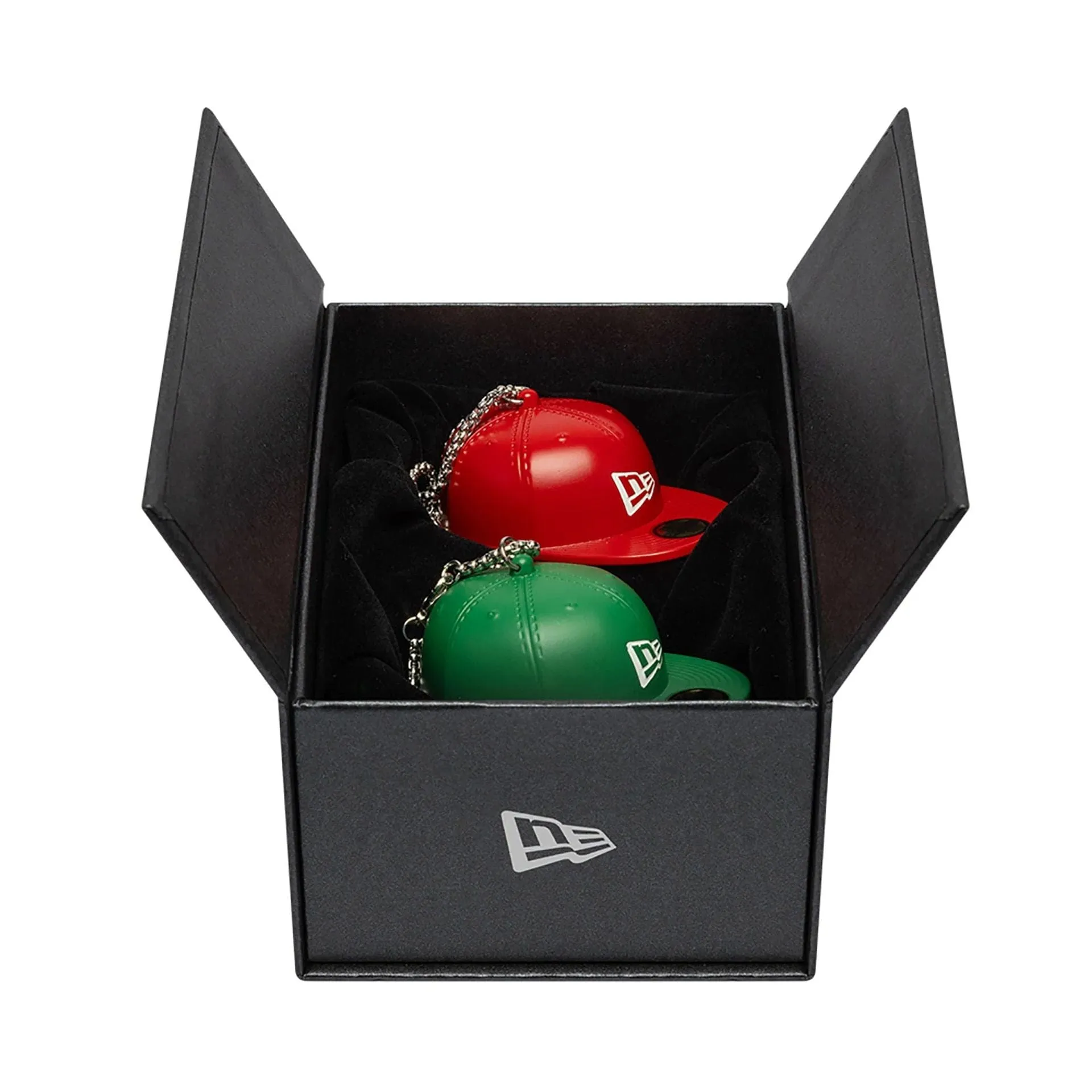 New Era Double Pack Red and Green Festive Hanging Ornaments NEW ERA