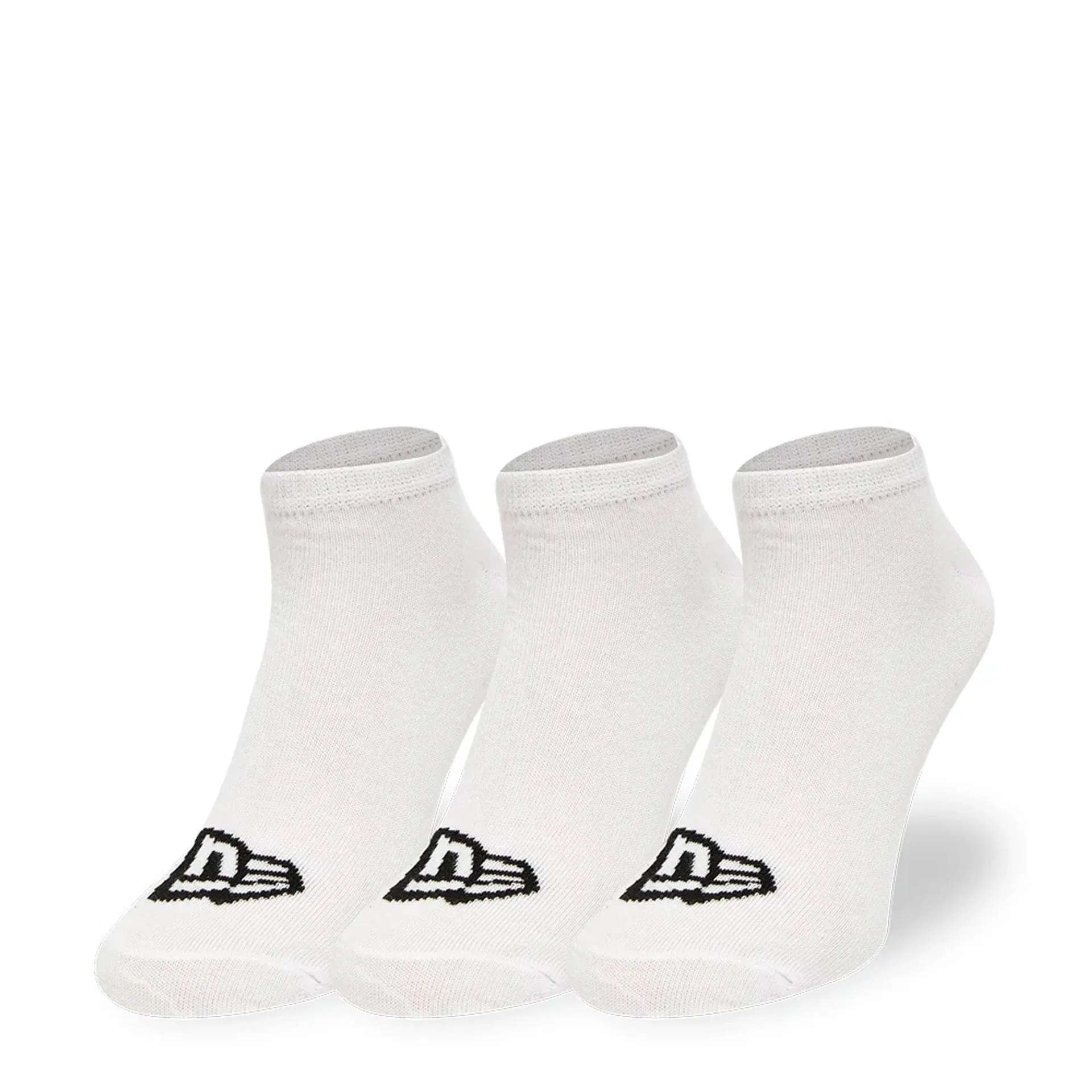 New Era Flag Sneaker 3 Pack White Socks NEW ERA