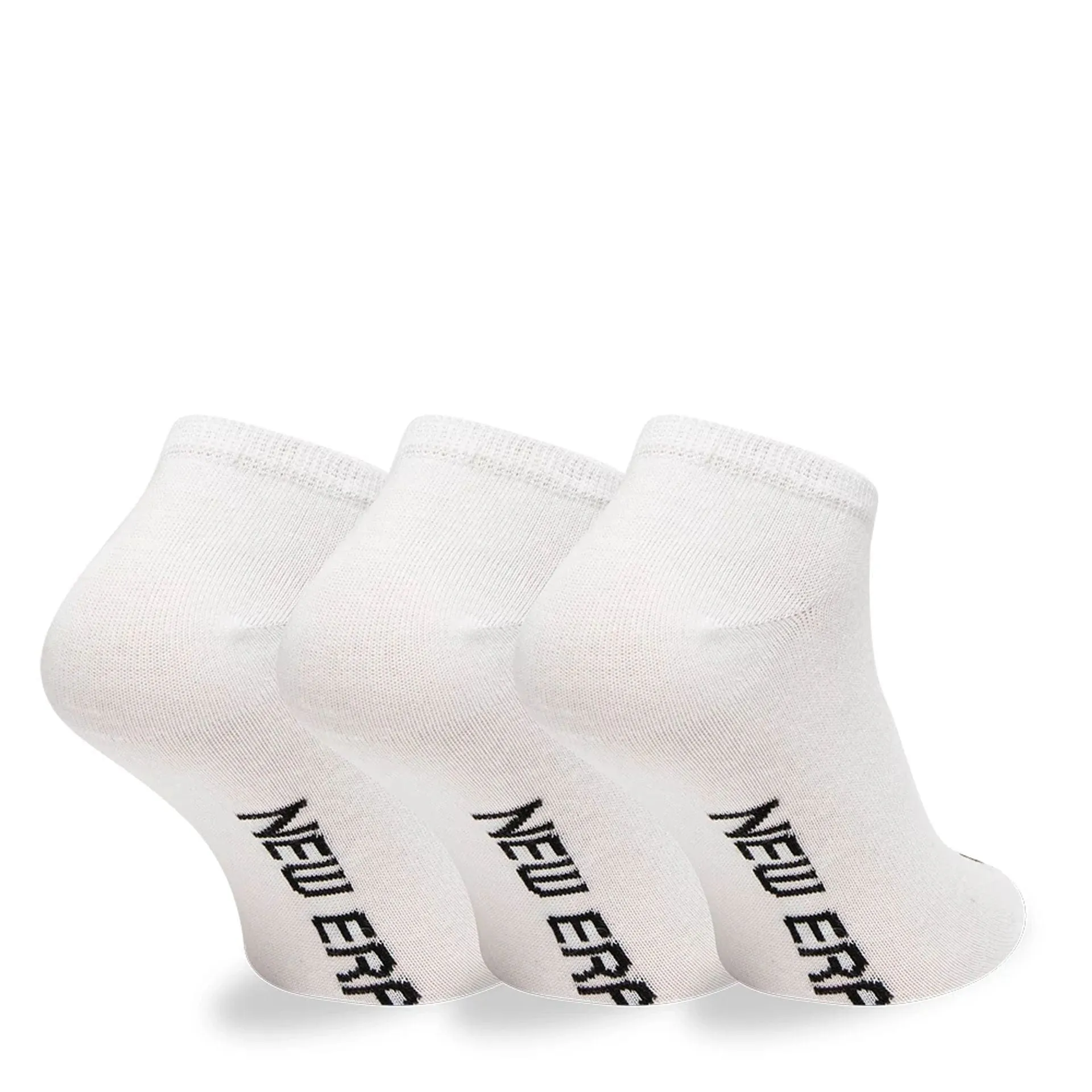 New Era Flag Sneaker 3 Pack White Socks NEW ERA