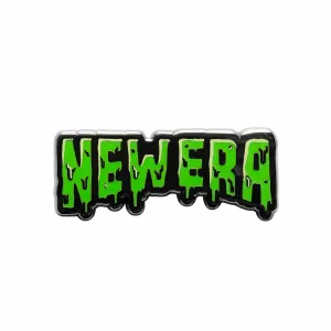 New Era Halloween Slime Green Pin Badge NEW ERA