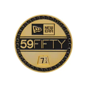 New Era Visor Sticker 59FIFTY Day Black Pin Badge NEW ERA