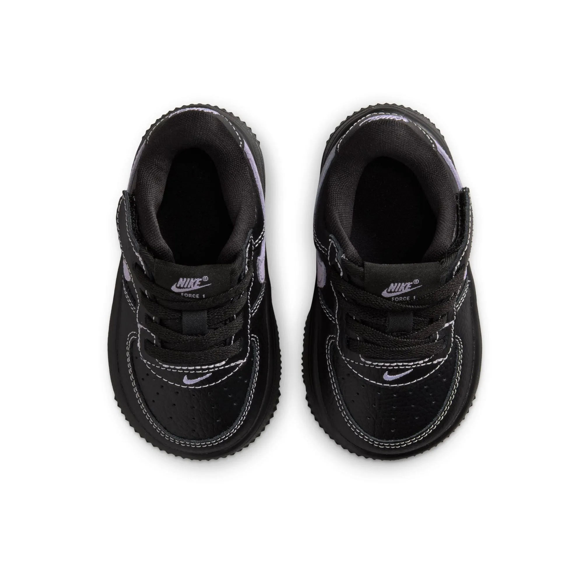 Nike Force 1 Low LV8 Easyon (TD) - Black/Hydrangeas