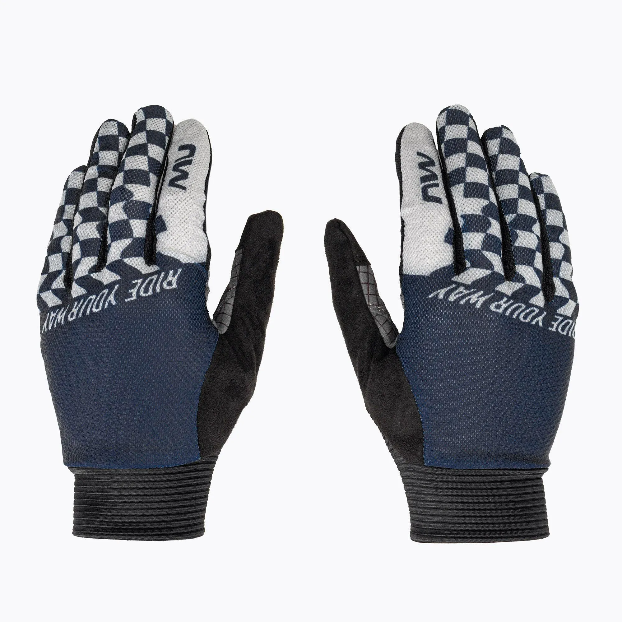 Northwave Air LF Men's Cycling Gloves (Blue/Grey)