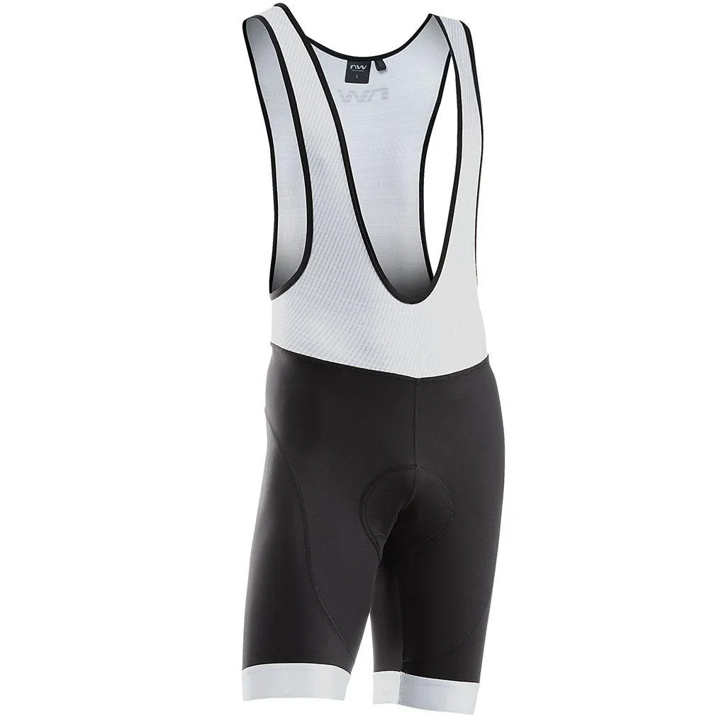 Northwave Force Evo Cycling Bibshorts (Black/Light Grey)
