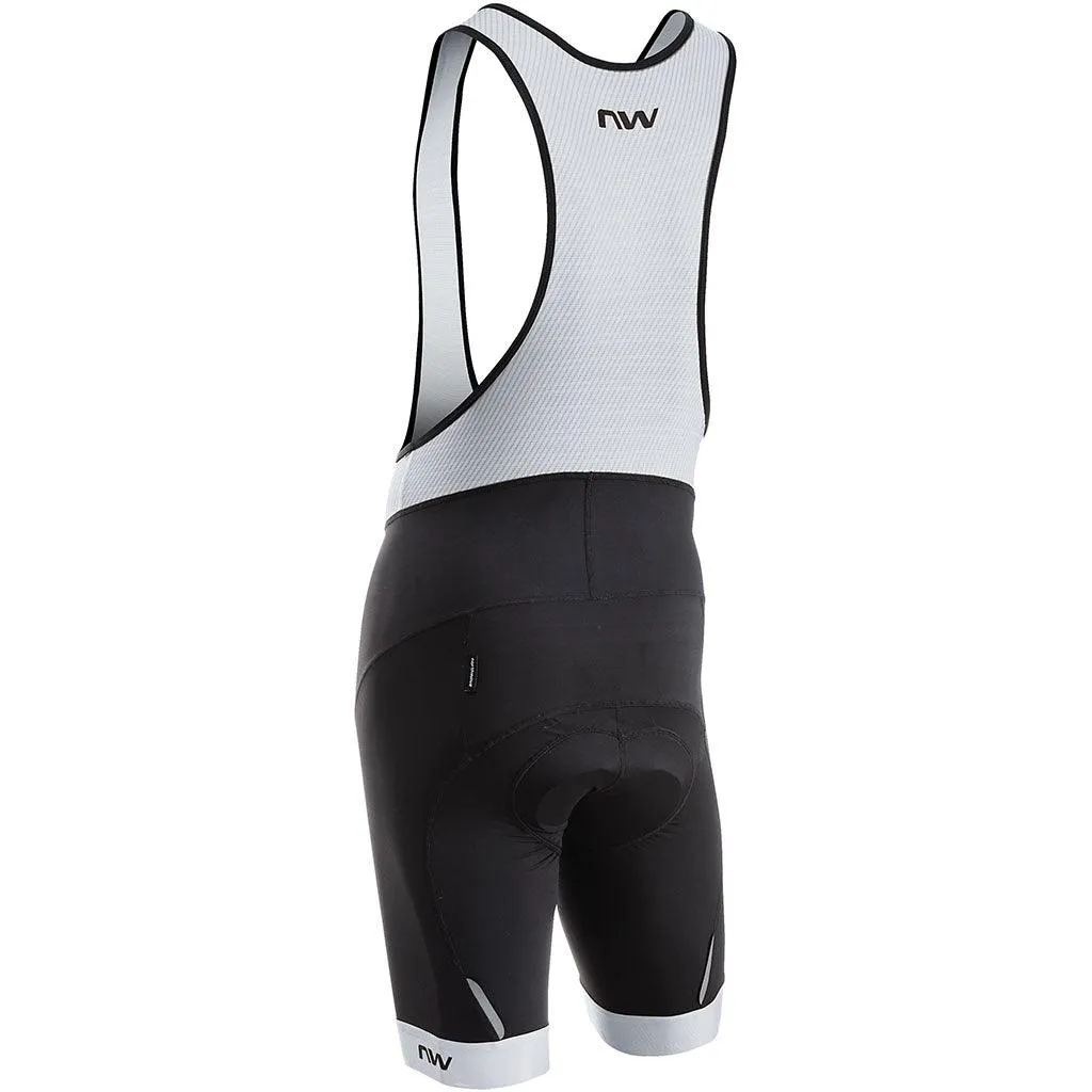 Northwave Force Evo Cycling Bibshorts (Black/Light Grey)