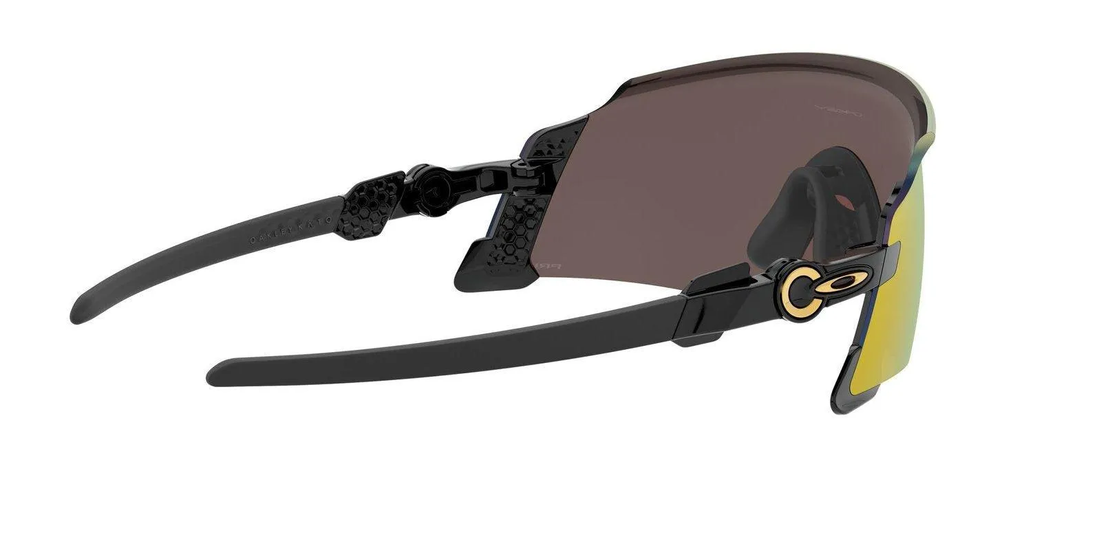 Oakley Kato Sport Sunglasses (Prizm 24K/Polished Black)