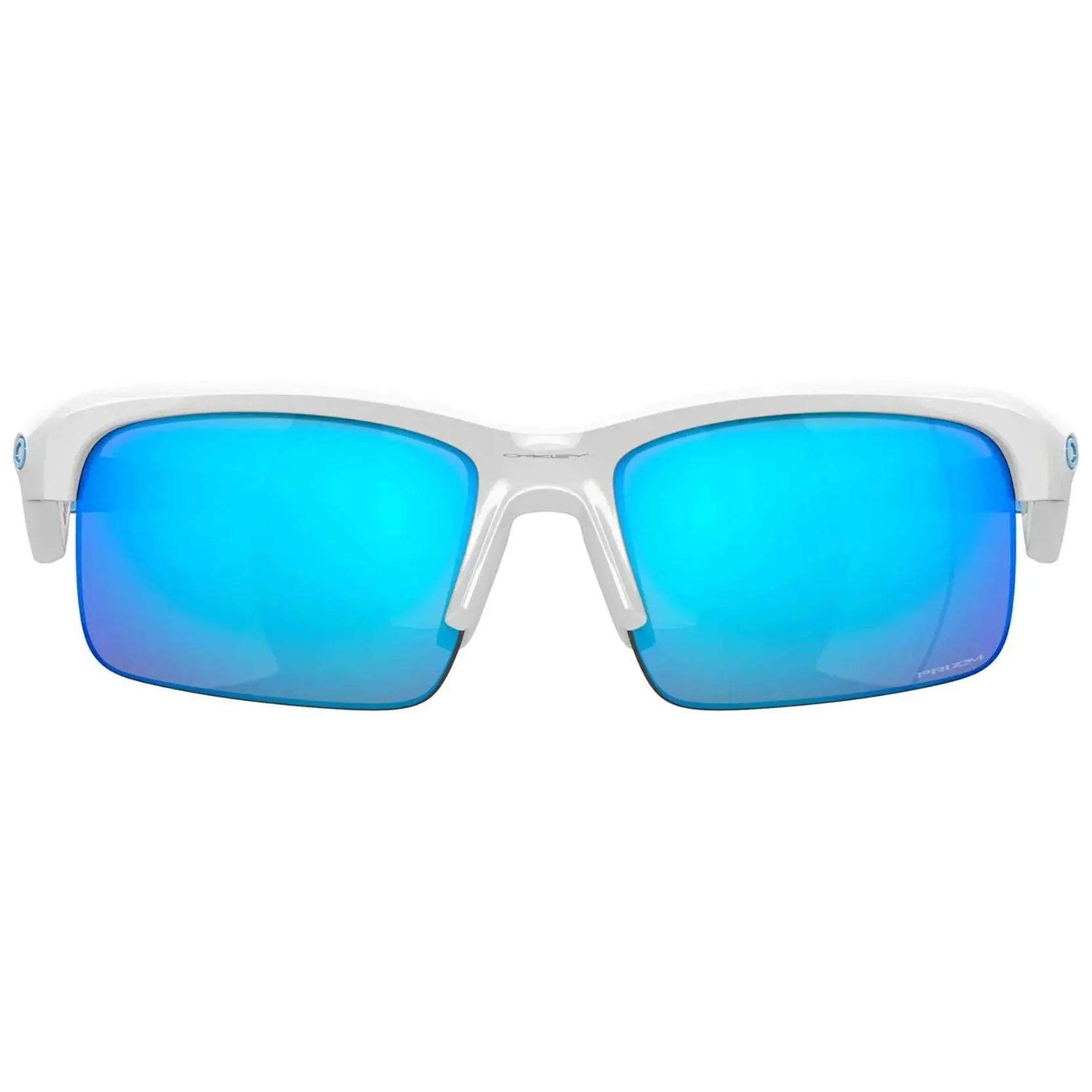 Oakley Resistor kids sunglasses - Polished White Prizm Sapphire