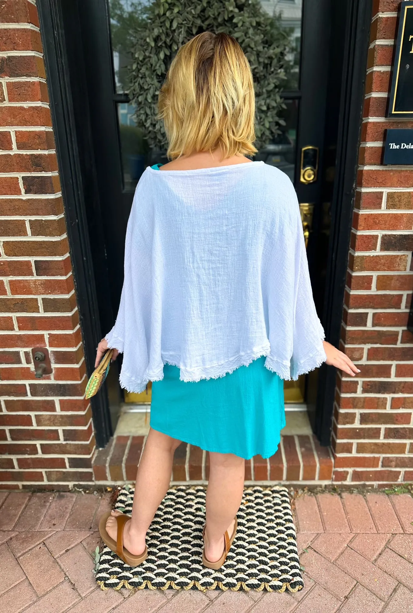 Oh My Gauze Calypso Blouse Snow