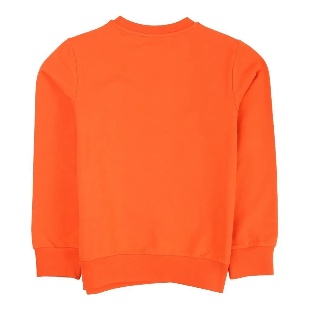 Orange Logo Sweatshirt