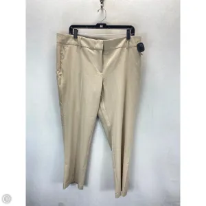 Pants Dress By New York And Co In Tan, Size: 16