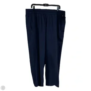 Pants Lounge By Talbots In Blue, Size: 16