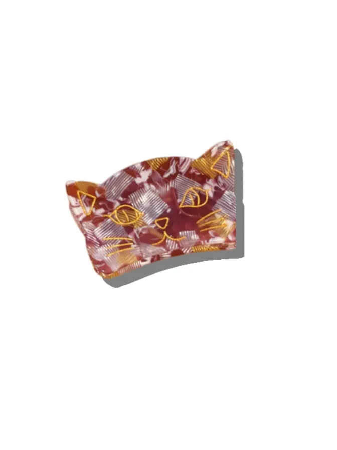 Pretty Cat Claw Clip