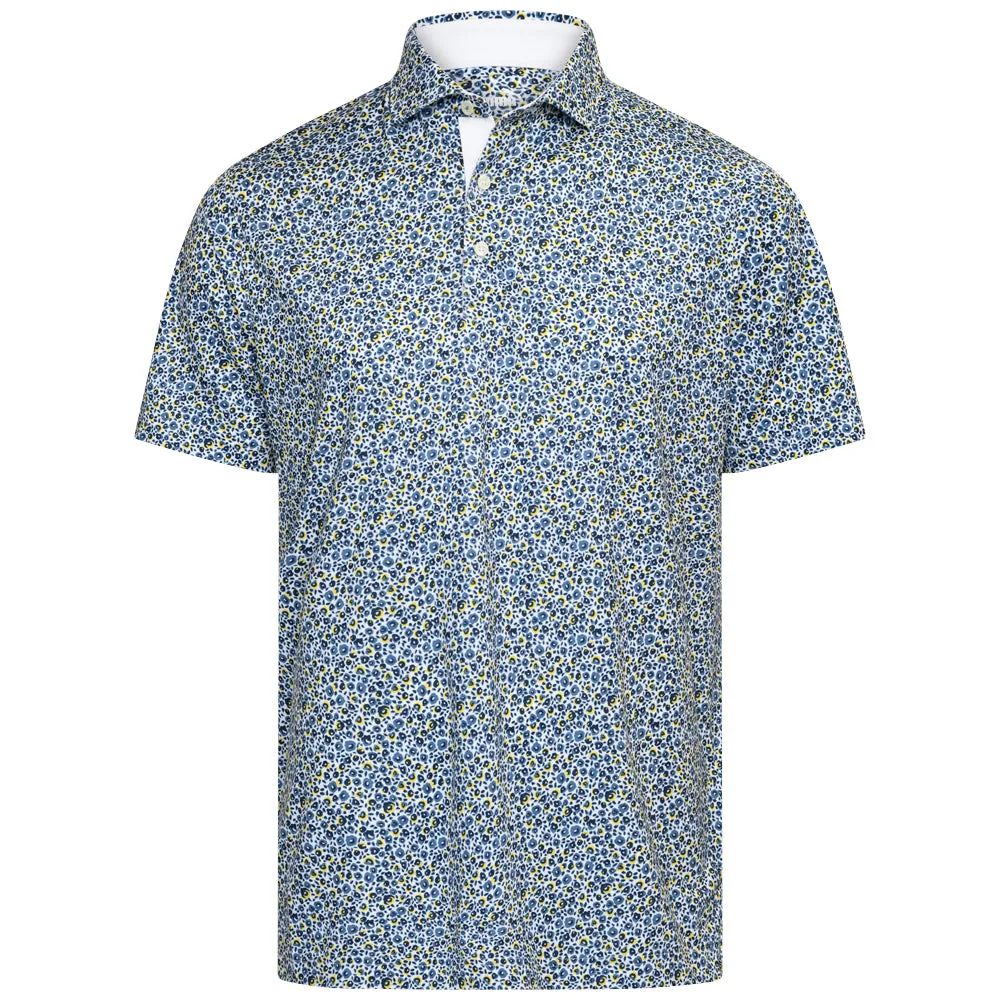 Puma MATTR Soto Polo Shirt - White Glow/Pel Yellow