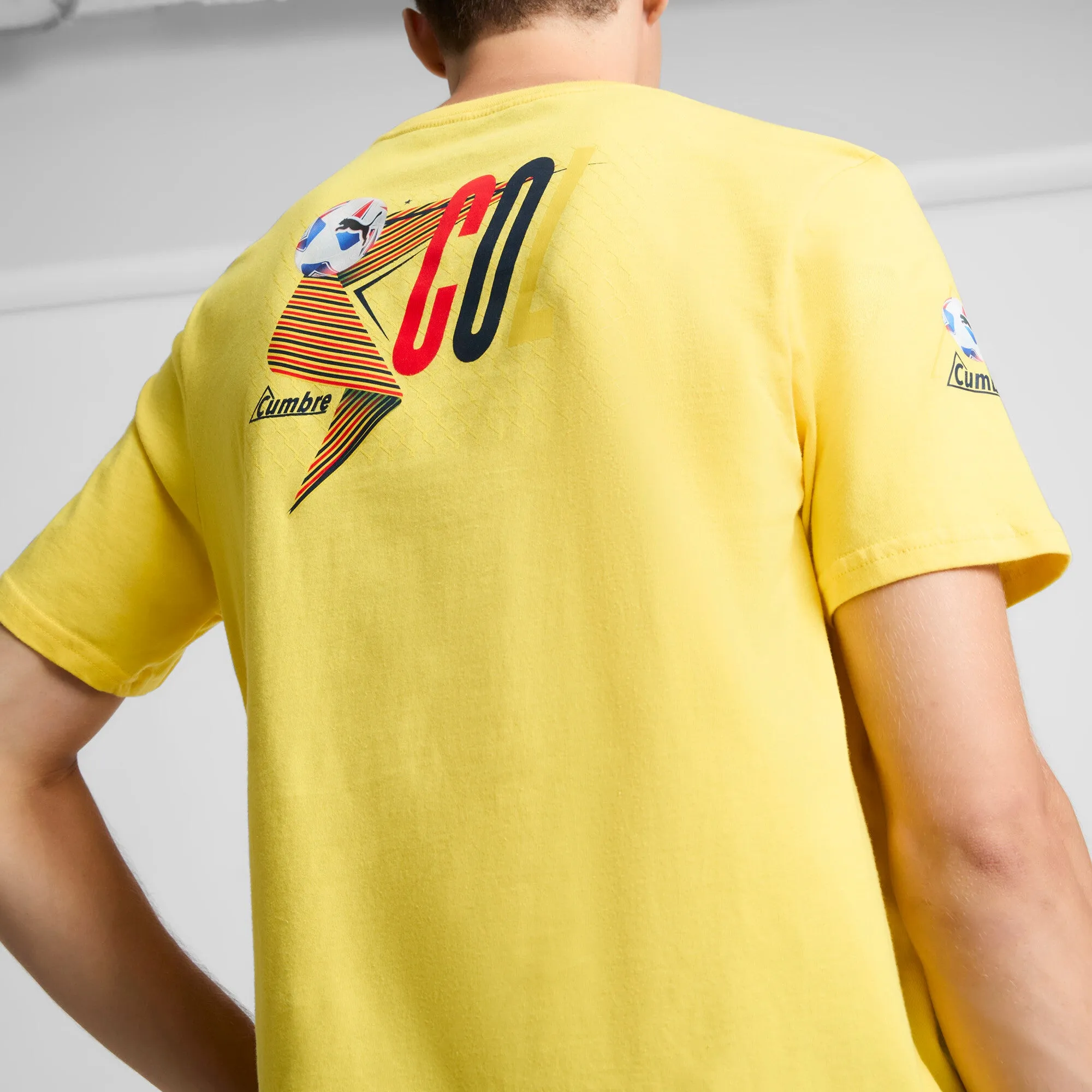 PUMA Men's CONMEBOL Copa Amrica 2024 Colombia Tee