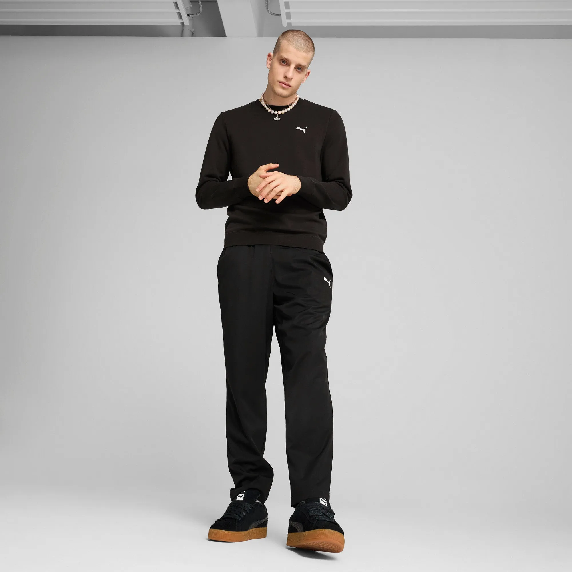 PUMA Men's Essentials Crew Neck Sweatshirt