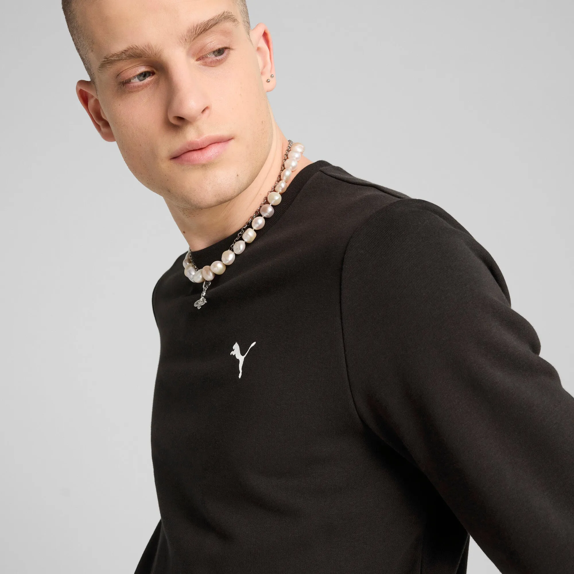PUMA Men's Essentials Crew Neck Sweatshirt