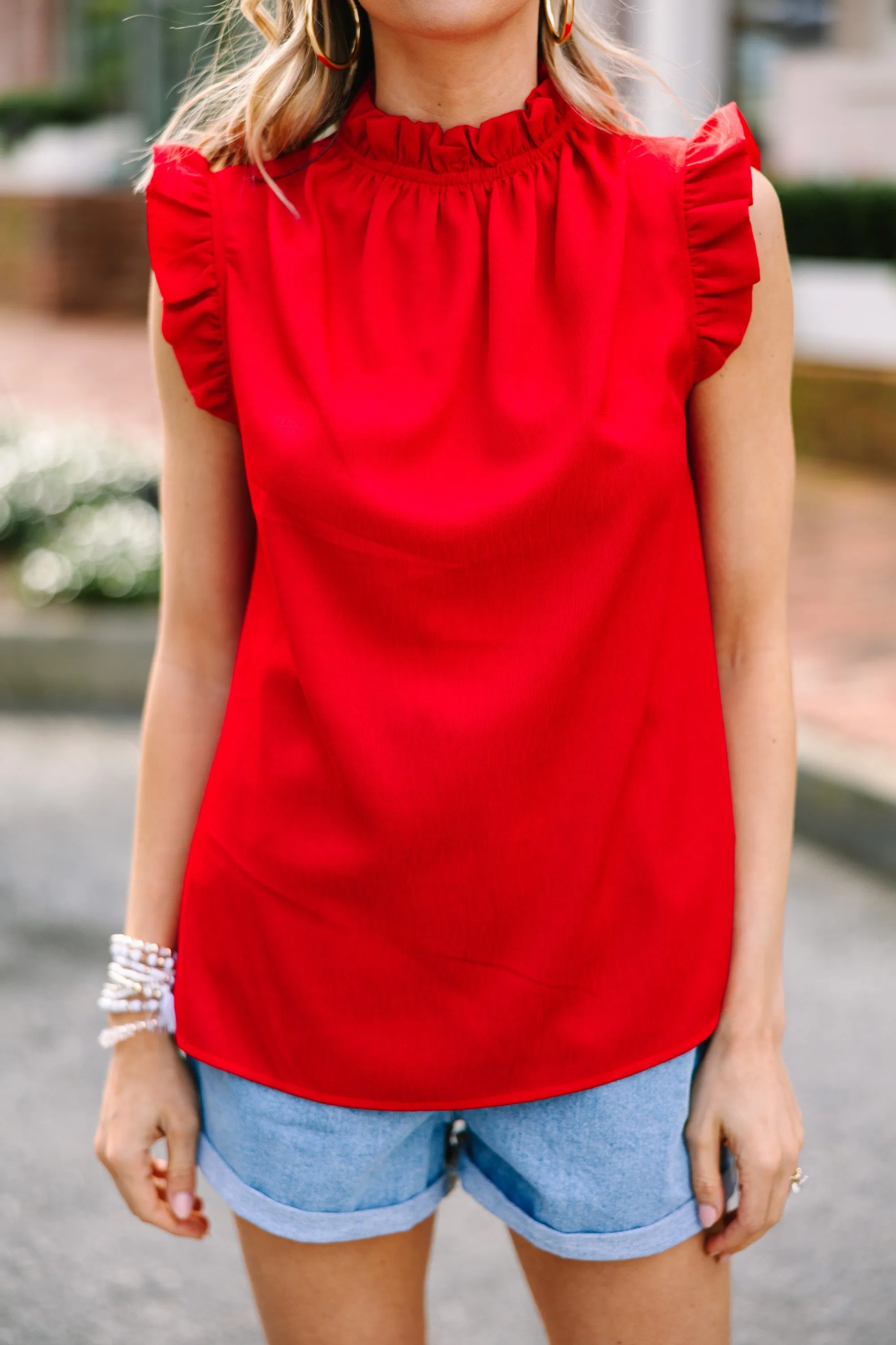 Put It To The Test Red Tank