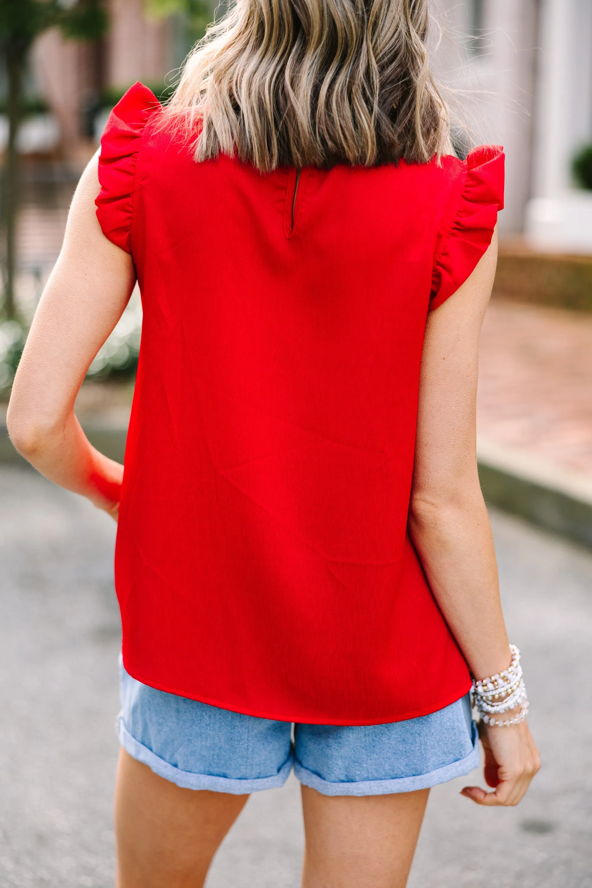 Put It To The Test Red Tank