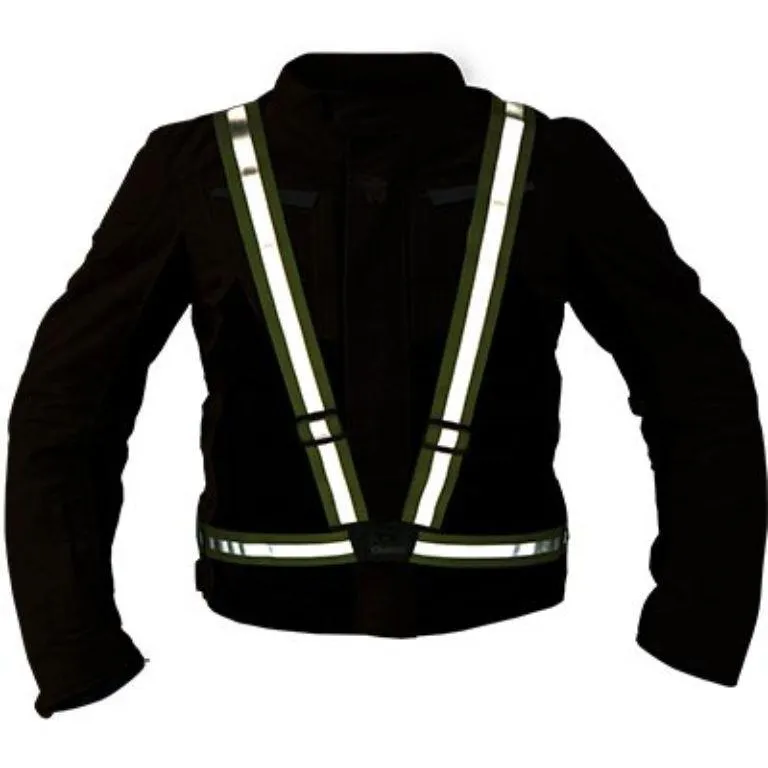 QuipCo Flash Hi Viz Suspenders (Fluorescent Green)