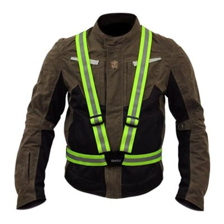 QuipCo Flash Hi Viz Suspenders (Fluorescent Green)