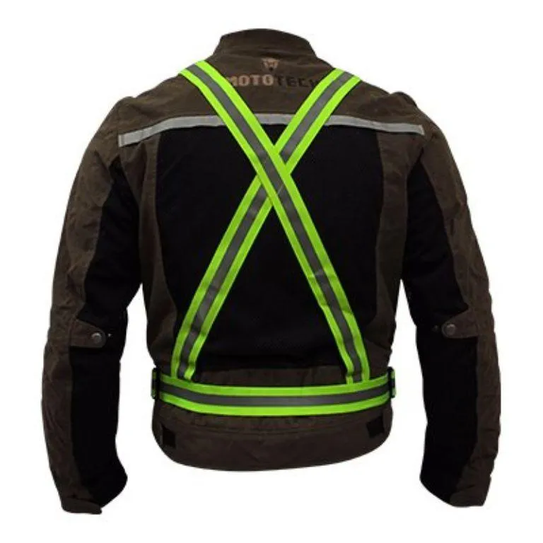 QuipCo Flash Hi Viz Suspenders (Fluorescent Green)