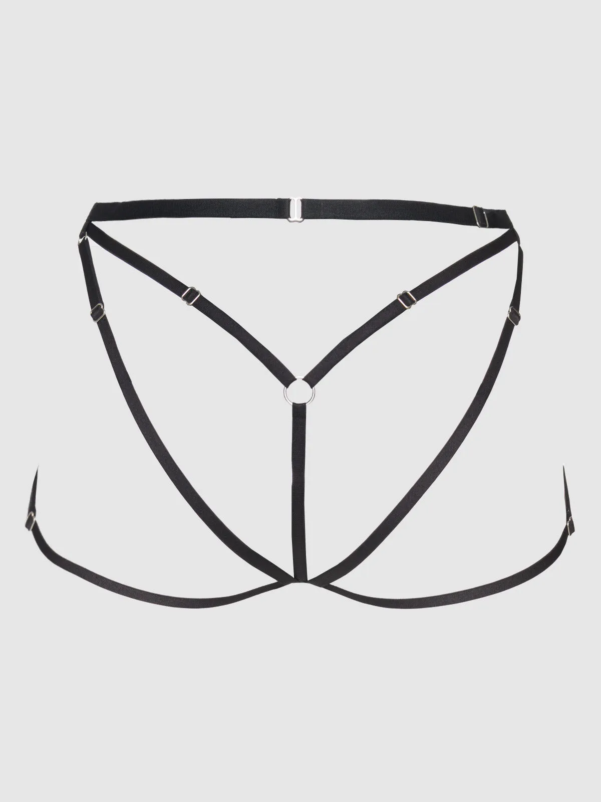 Raven Backless High-Waist Hipster