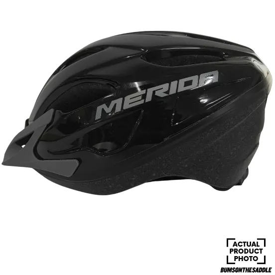 [Refurbished] Merida RF7 One Helmet (Shiny Black/Grey)