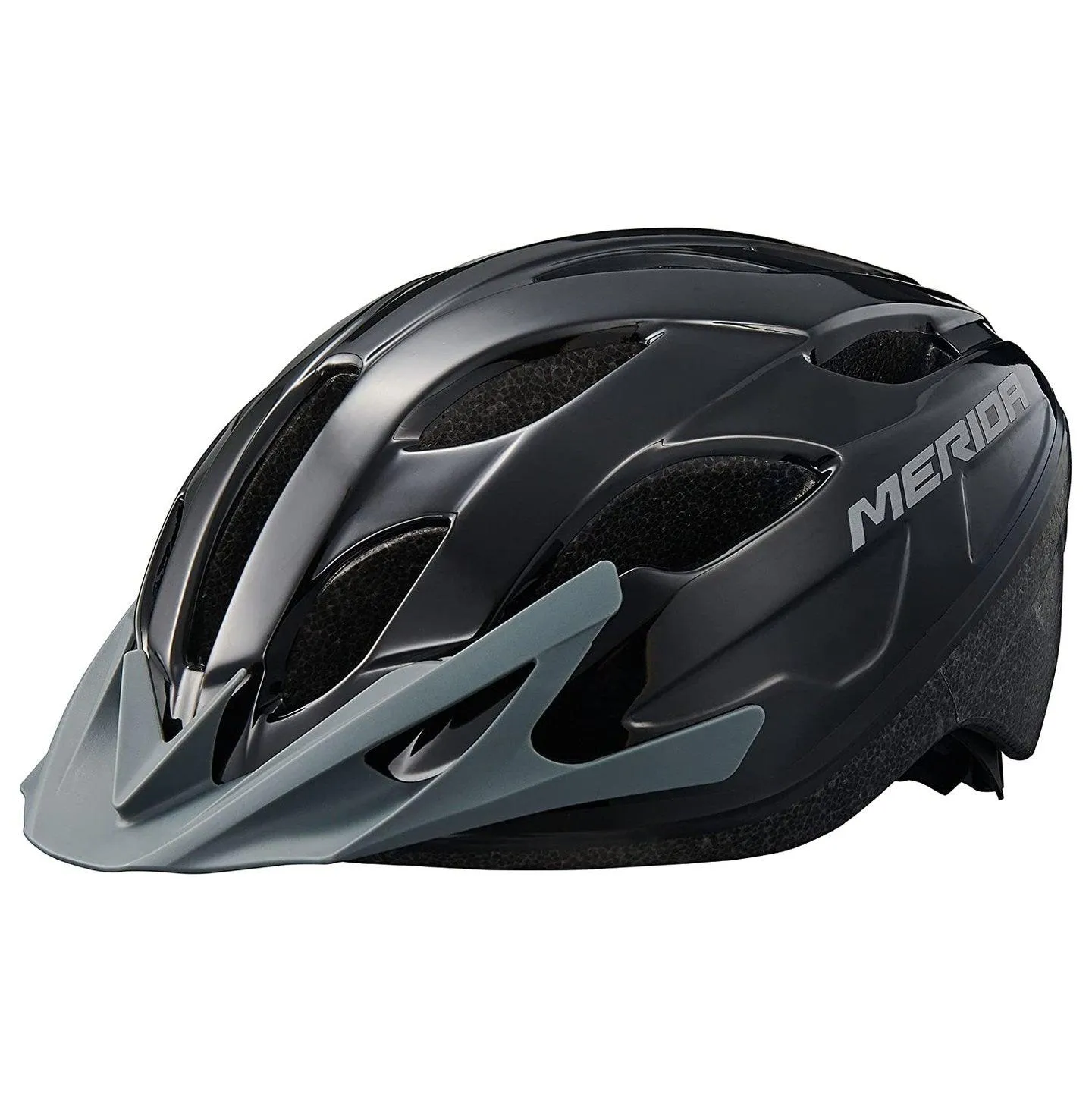 [Refurbished] Merida RF7 One Helmet (Shiny Black/Grey)