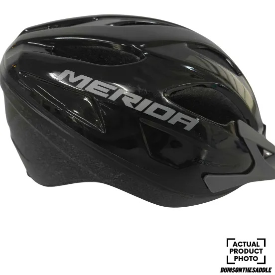 [Refurbished] Merida RF7 One Helmet (Shiny Black/Grey)