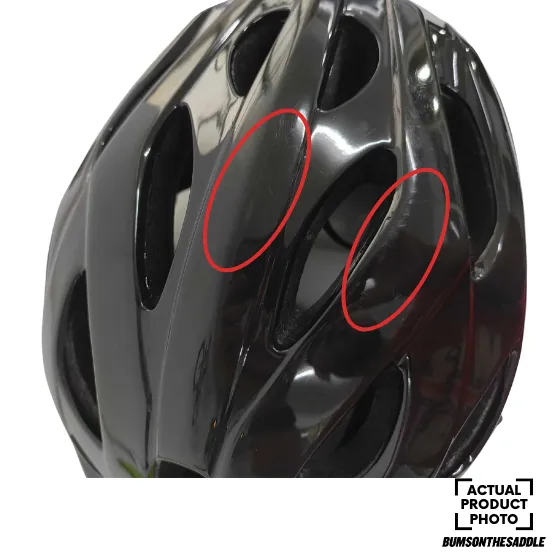 [Refurbished] Merida RF7 One Helmet (Shiny Black/Grey)