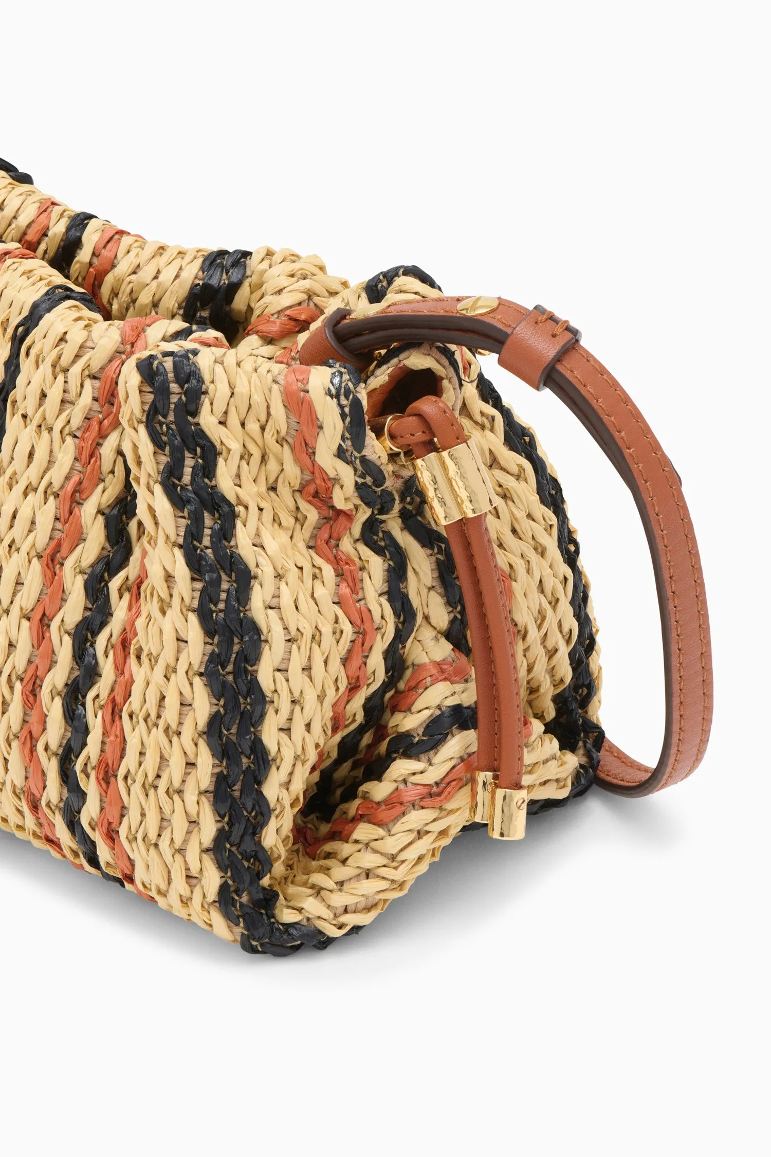 Remy Mini Soft Clutch - Desert Stripe Ulla Johnson