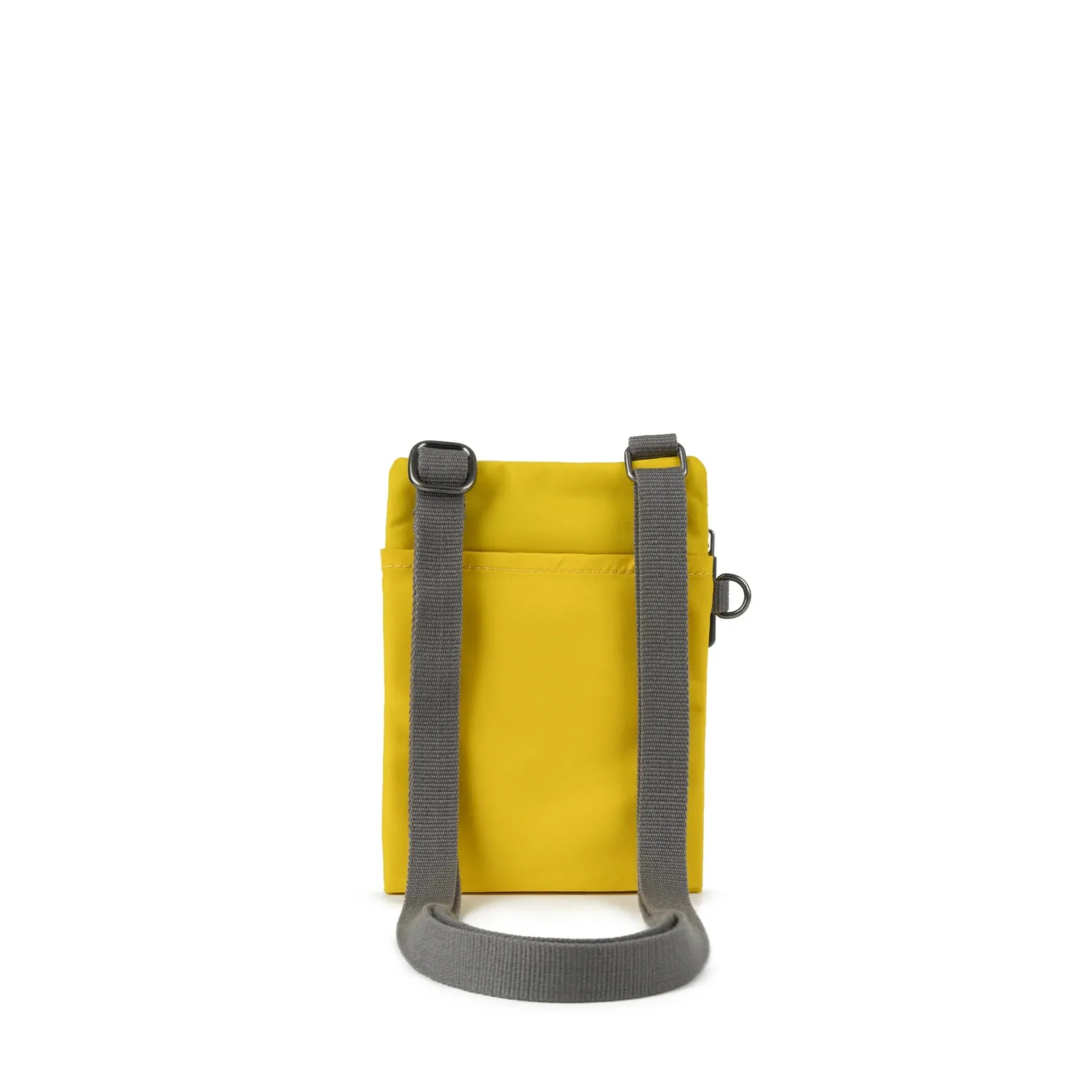 ROKA Chelsea Pocket Recycled Nylon Mustard Crossbody Bag