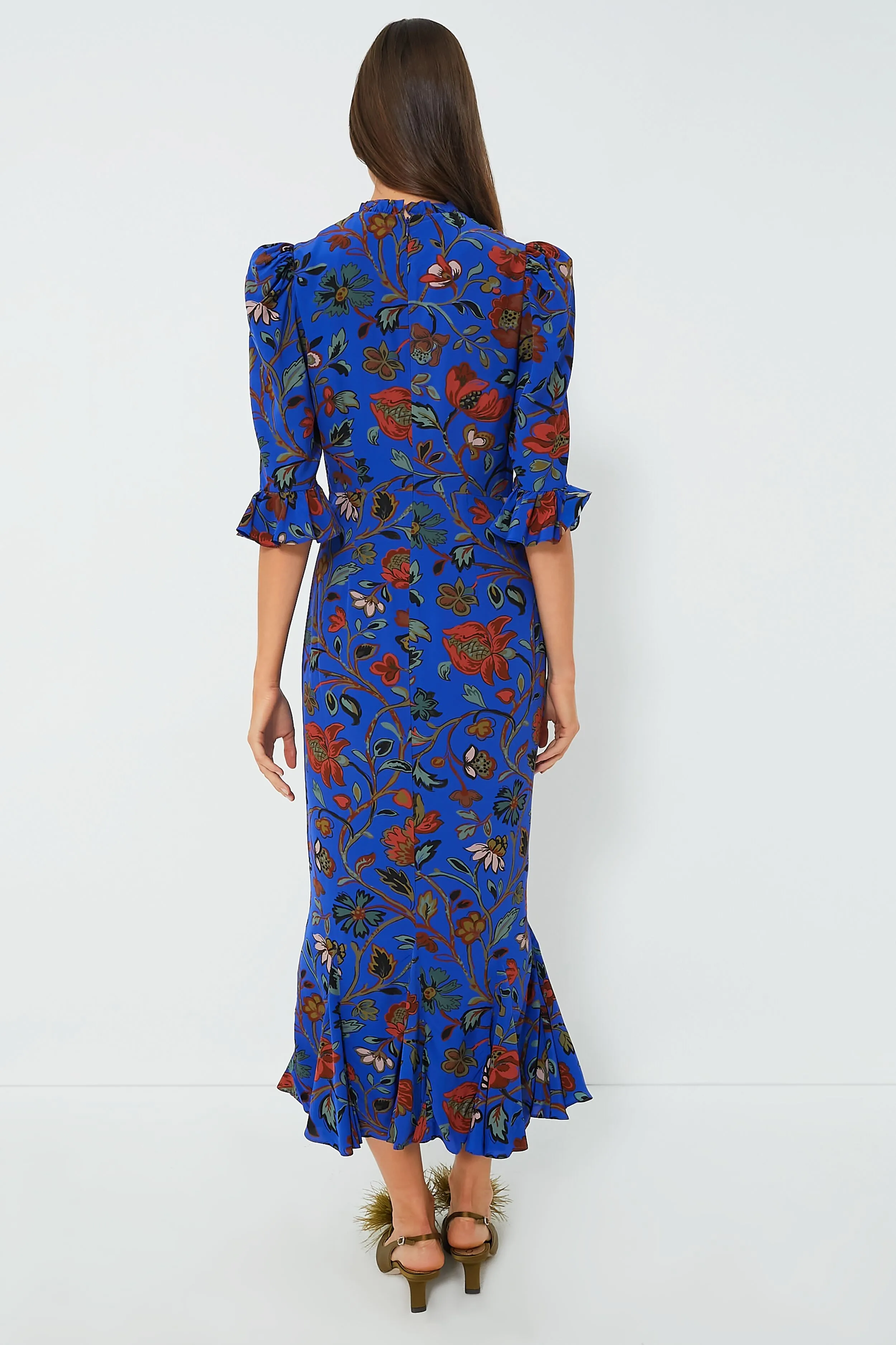 Royal Vichy Rose Felix Dress